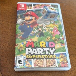 Nintendo Switch Mario Party Superstars Red Blue Game